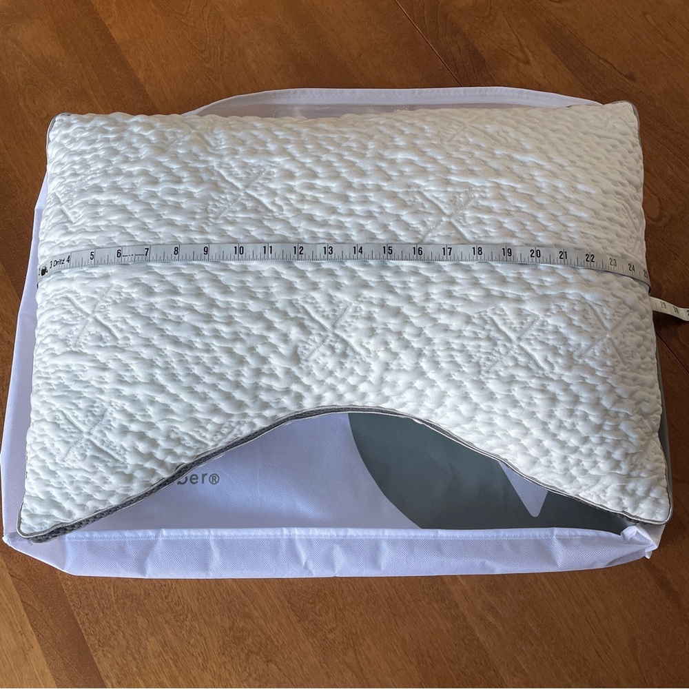 Sleep Number Comfortfit Pillow, Standard Size, Curved For Side & Back Sleepers - Picture 6 of 9